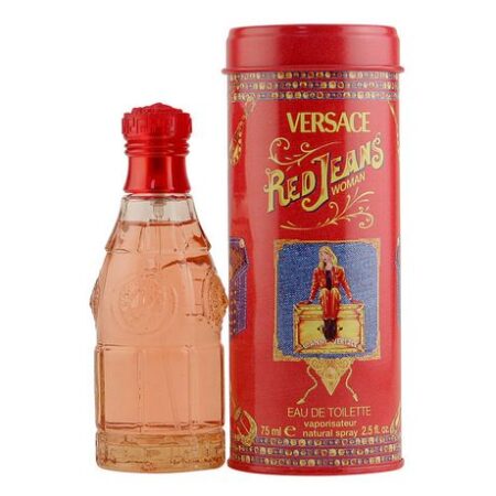 VERSACE RED JEANS for women