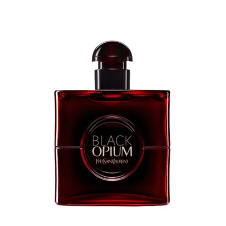 Yves Saint Laurent Black Opium Eau de Parfum Over Red