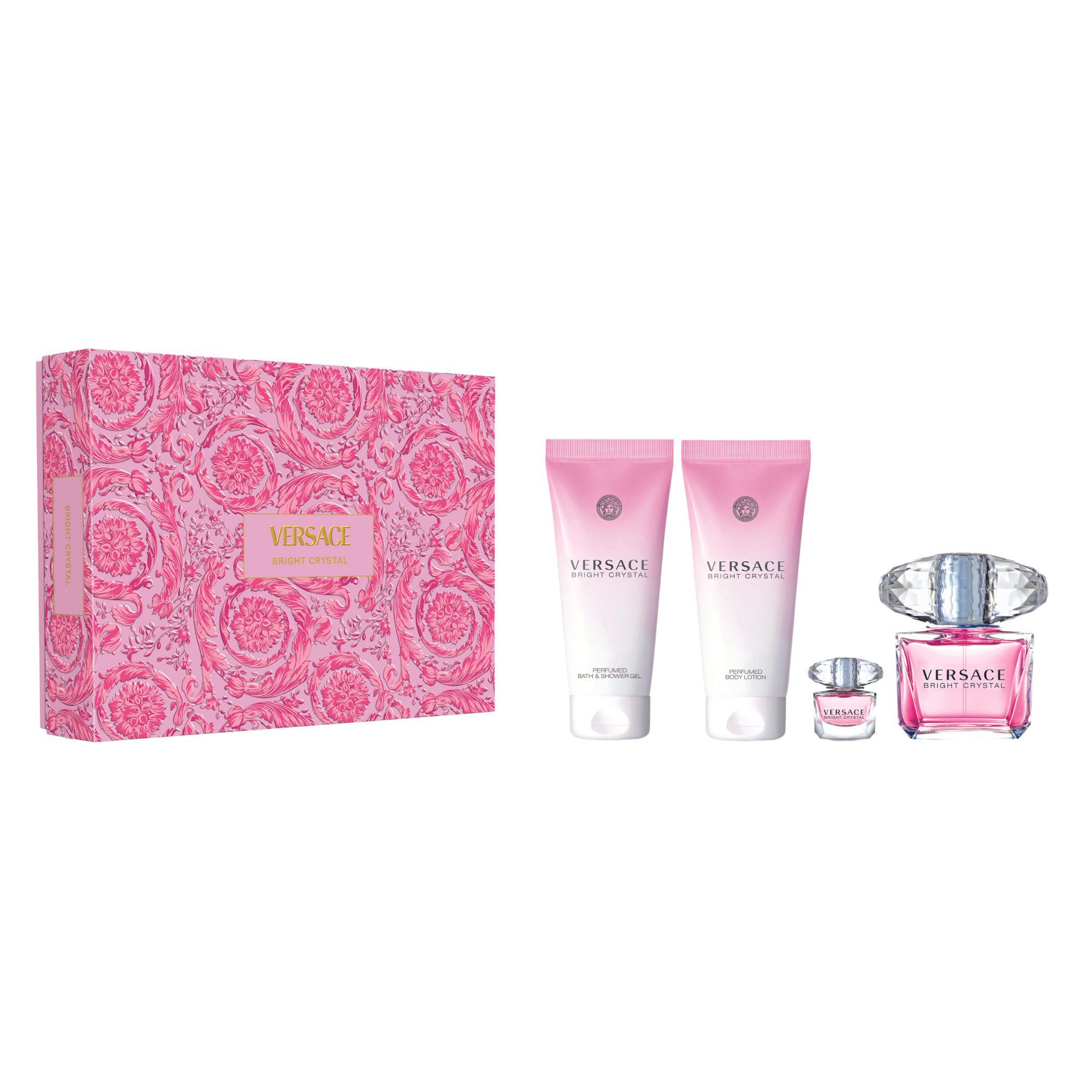 Versace Bright Crystal Eau De Toilette Set