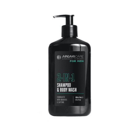 Arganicare Men 2 in 1 Shampoo & Body Wash