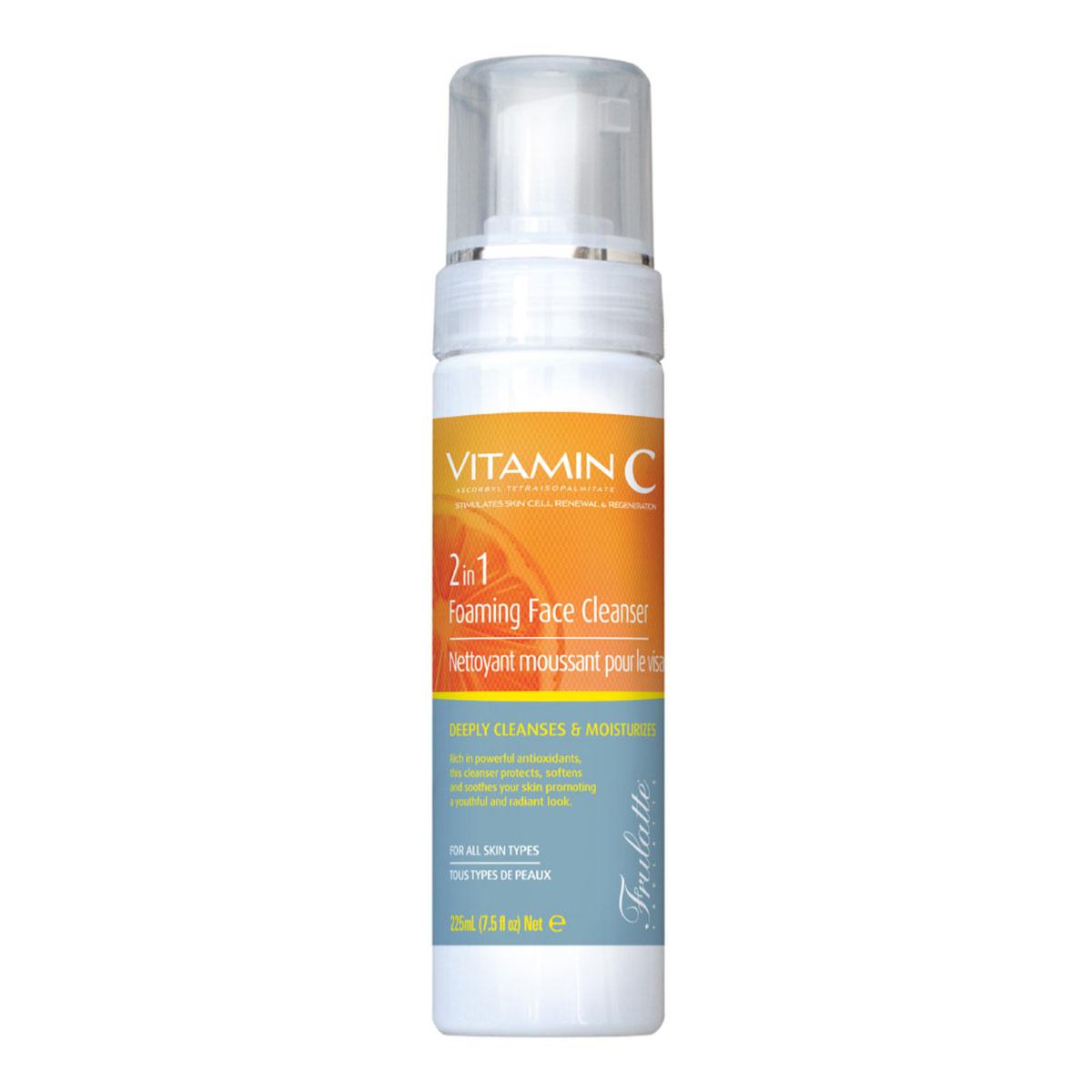 Frulatte Vitamin C Vitamin C 2 in 1 Foaming Face Cleanser