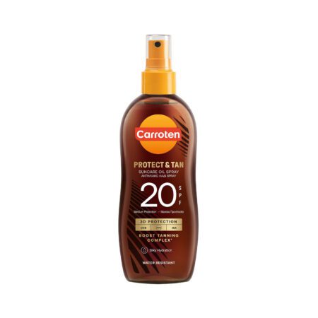 Carroten Protect & Tan Sunscreen Oil Spray SPF20