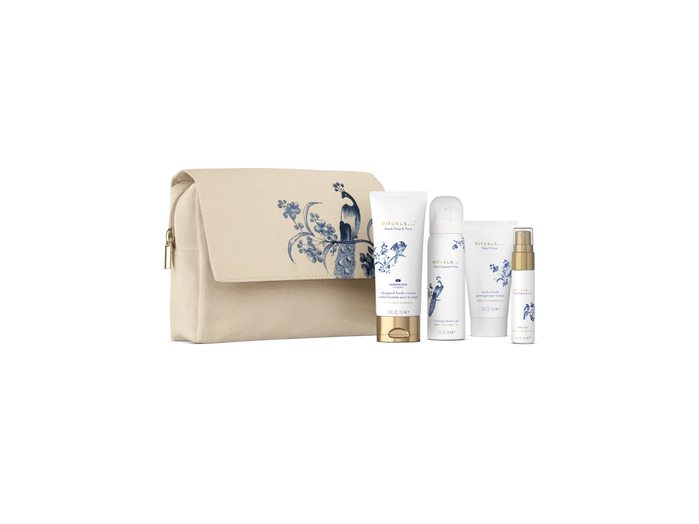 Rituals Amsterdam Collection Gift with Luxury Travel Pouch